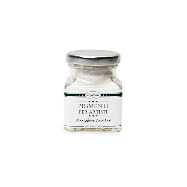 Iridron Toz Pigment 80ml Zinc White Gold Seal - 1