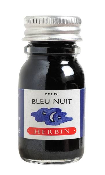 J.Herbin Dolma Kalem Mürekkebi 10ml Blue Nuit 11519T - 1