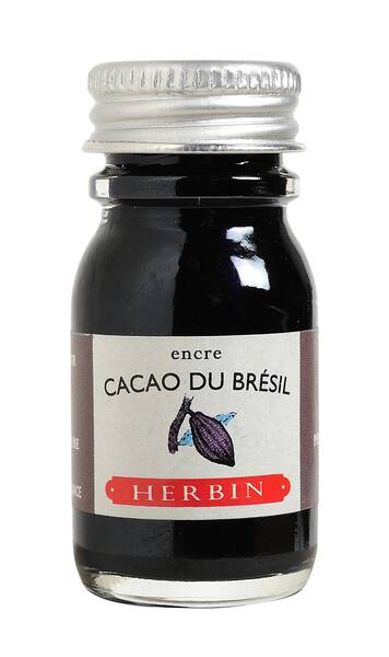 J.Herbin Dolma Kalem Mürekkebi 10ml Cacao Du Bresil 11545T
