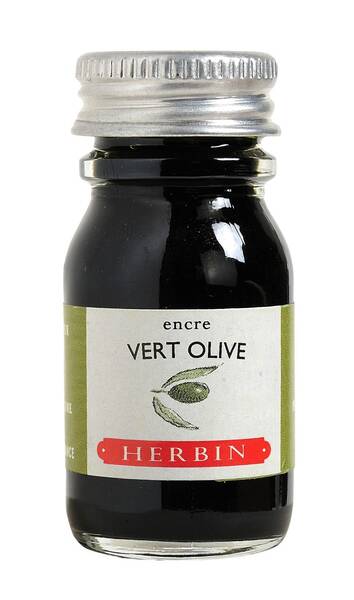 J.Herbin Dolma Kalem Mürekkebi 10ml Vert Olive 11536T - 1