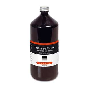 J.Herbin Indian Ink Çini Mürekkebi 1000ml Siyah 11009T - J.Herbin