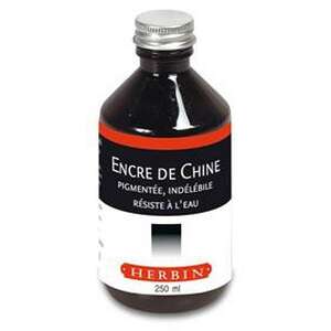J.Herbin Indian Ink Çini Mürekkebi 250ml Siyah 11109T - J.Herbin
