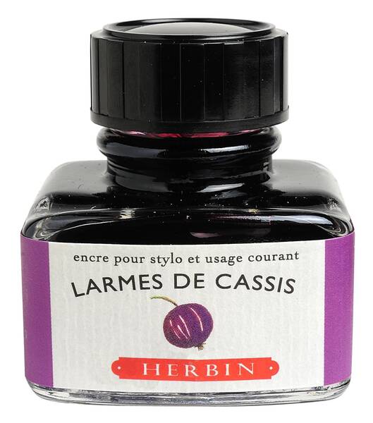 J.Herbin Yazı Mürekkebi 30ml 30Ml Larme De Cassis 13078T - 1