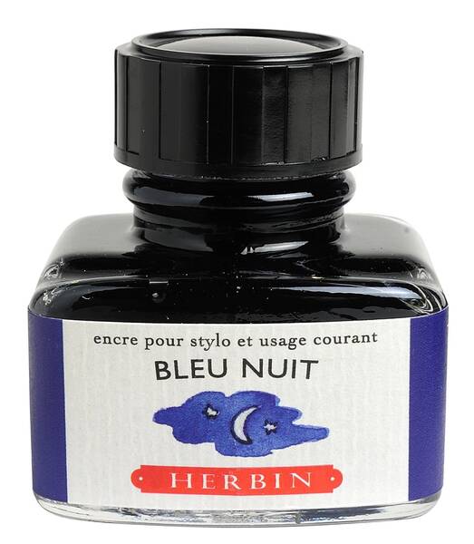 J.Herbin Yazı Mürekkebi 30ml Blue Nuit 13019T - 1