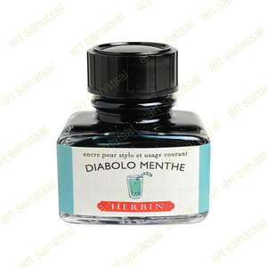 J.Herbin Yazı Mürekkebi 30ml Diabolo Menthe 13033T - J.Herbin