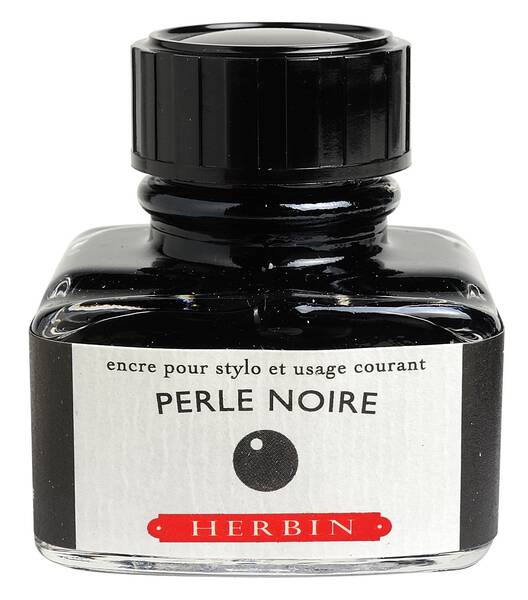 J.Herbin Dolma Kalem Mürekkebi 30ml Perle Noire 13009T - 1