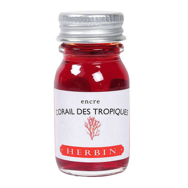 J.Herbin Dolma Kalem Mürekkebi 10ml Rouge Grenat 11529T - 1