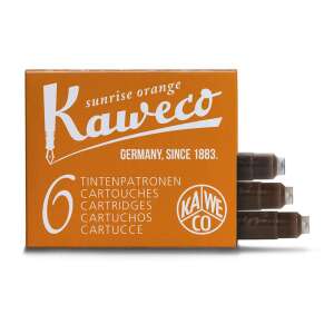 Kaweco 10000998 Kartuş 6 Lı Turuncu - 2