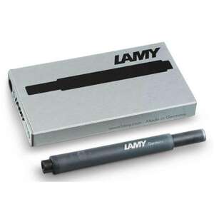Lamy - Lamy Dolma Kalem Kartuşu T-10 Siyah 5'li