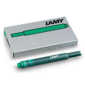 Lamy - Lamy Dolma Kalem Kartuşu T-10 Yeşil 5'li