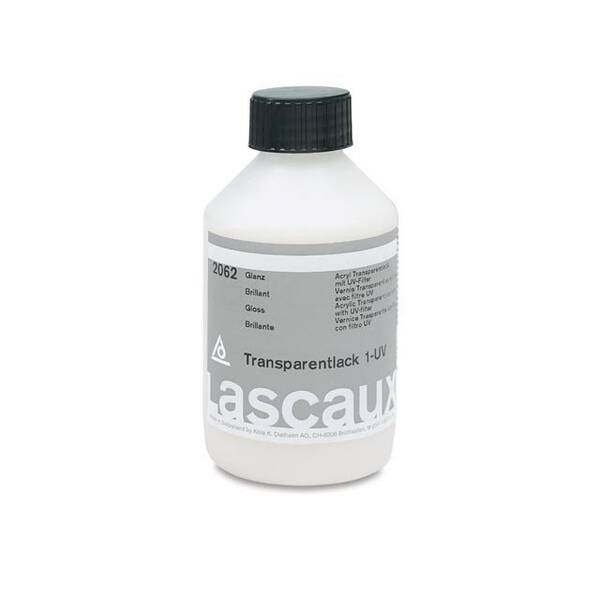 Lascaux Akrilik Transparan 1-UV Vernik 2062 Parlak 250 Ml