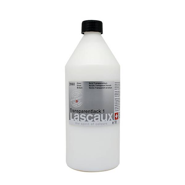 Lascaux Akrilik Transparan 1 Vernik 2060 Parlak 1000 Ml - 1