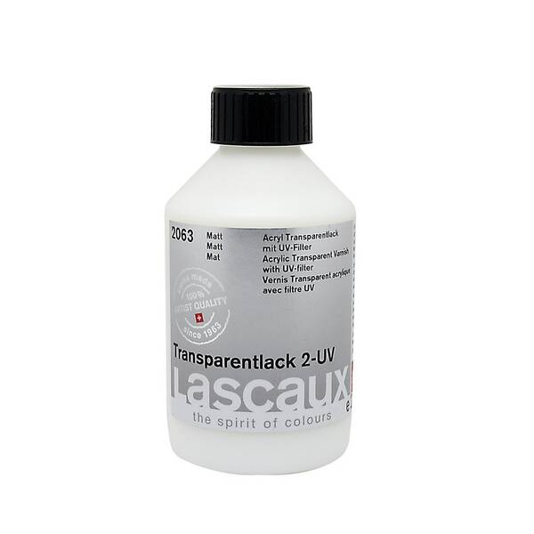 Lascaux Akrilik Transparan 2-UV Vernik 2063 Mat 250 Ml - 1