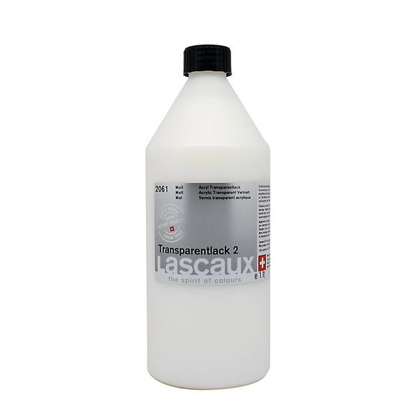 Lascaux Akrilik Transparan 2 Vernik 2061 Mat 1000 Ml - 1