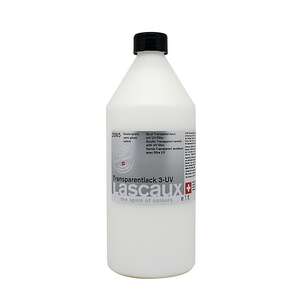 Lascaux - Lascaux Akrilik Transparan 3-UV Vernik 2065 Yarı-Parlak 1000 Ml
