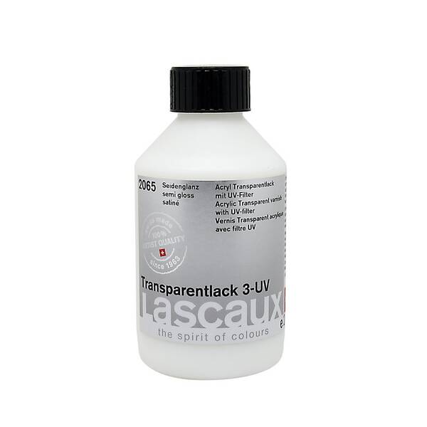 Lascaux Akrilik Transparan 3-UV Vernik 2065 Yarı-Parlak 250 Ml - 1