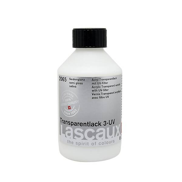 Lascaux Akrilik Transparan 3-UV Vernik 2065 Yarı-Parlak 250 Ml