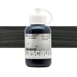 Lascaux - Lascaux Aquacryl Sıvı Akrilik Boya 85 Ml Antracite Black