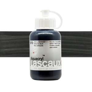 Lascaux Aquacryl Sıvı Akrilik Boya 85 Ml Antracite Black - 1