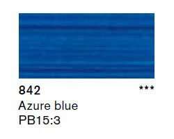 Lascaux Aquacryl Sıvı Akrilik Boya 85 Ml Azure Blue - Thumbnail