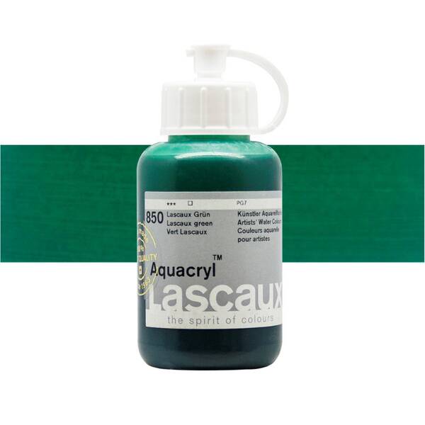 Lascaux Aquacryl Sıvı Akrilik Boya 85 Ml Lascaux Green - 1