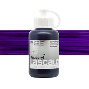 Lascaux - Lascaux Aquacryl Sıvı Akrilik Boya 85 Ml Lascaux Violet