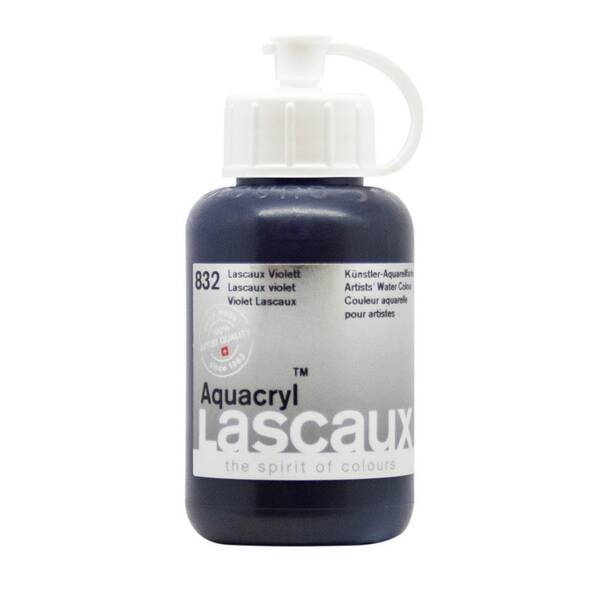 Lascaux Aquacryl Sıvı Akrilik Boya 85 Ml Lascaux Violet - 2