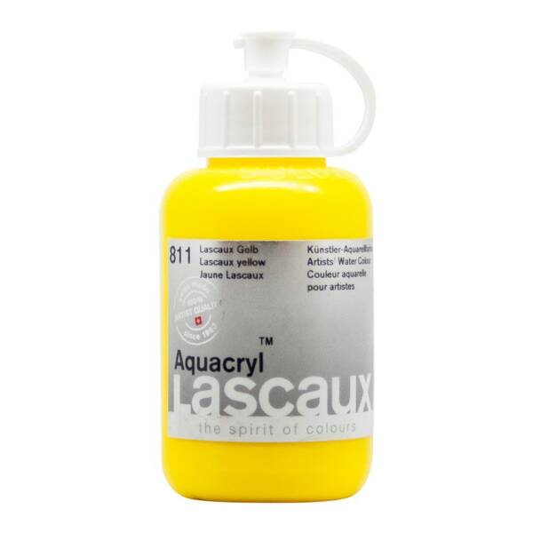 Lascaux Aquacryl Sıvı Akrilik Boya 85 Ml Lascaux Yellow
