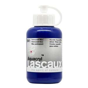 Lascaux Aquacryl Sıvı Akrilik Boya 85 Ml Permanent Blue - Thumbnail