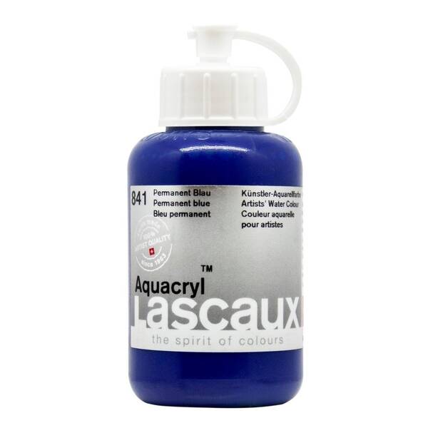 Lascaux Aquacryl Sıvı Akrilik Boya 85 Ml Permanent Blue - 2