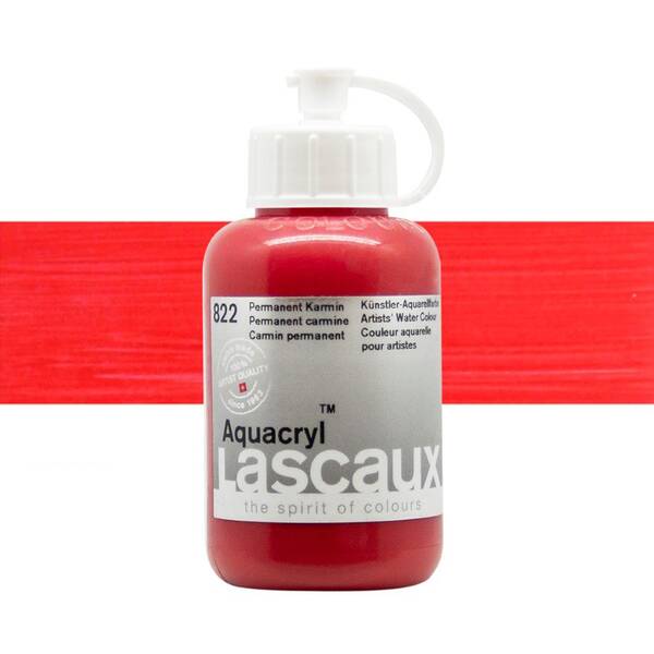 Lascaux Aquacryl Sıvı Akrilik Boya 85 Ml Permanent Carmine