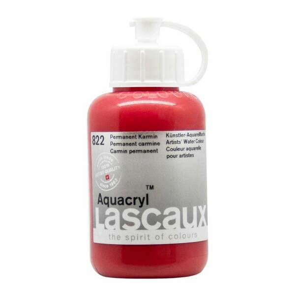 Lascaux Aquacryl Sıvı Akrilik Boya 85 Ml Permanent Carmine