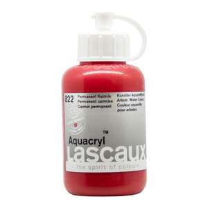 Lascaux Aquacryl Sıvı Akrilik Boya 85 Ml Permanent Carmine - 2