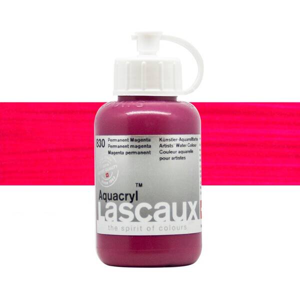 Lascaux Aquacryl Sıvı Akrilik Boya 85 Ml Permanent Magenta