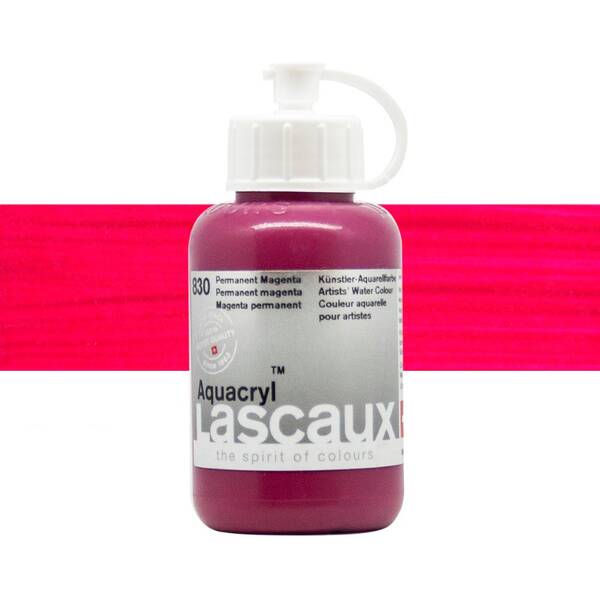 Lascaux Aquacryl Sıvı Akrilik Boya 85 Ml Permanent Magenta - 1