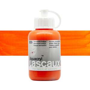Lascaux - Lascaux Aquacryl Sıvı Akrilik Boya 85 Ml Permanent Orange