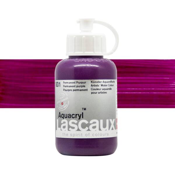 Lascaux Aquacryl Sıvı Akrilik Boya 85 Ml Permanent Purple
