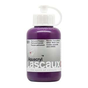 Lascaux Aquacryl Sıvı Akrilik Boya 85 Ml Permanent Purple - 2