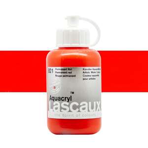 Lascaux - Lascaux Aquacryl Sıvı Akrilik Boya 85 Ml Permanent Red