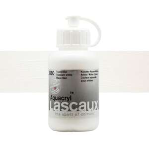 Lascaux - Lascaux Aquacryl Sıvı Akrilik Boya 85 Ml Titanium White