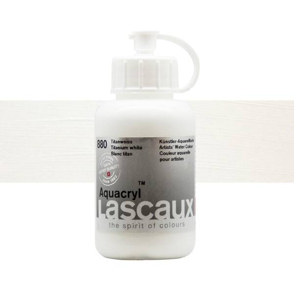 Lascaux Aquacryl Sıvı Akrilik Boya 85 Ml Titanium White