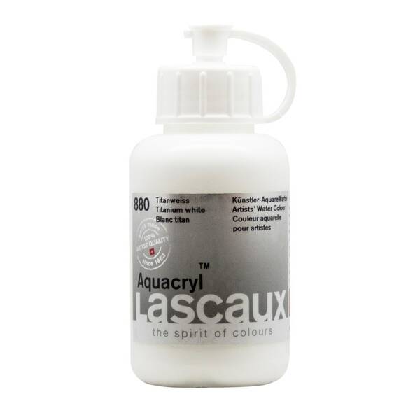 Lascaux Aquacryl Sıvı Akrilik Boya 85 Ml Titanium White