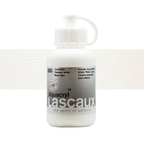 Lascaux Aquacryl Sıvı Akrilik Boya 85 Ml Titanium White - 1