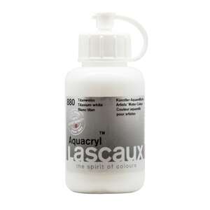 Lascaux Aquacryl Sıvı Akrilik Boya 85 Ml Titanium White - 2