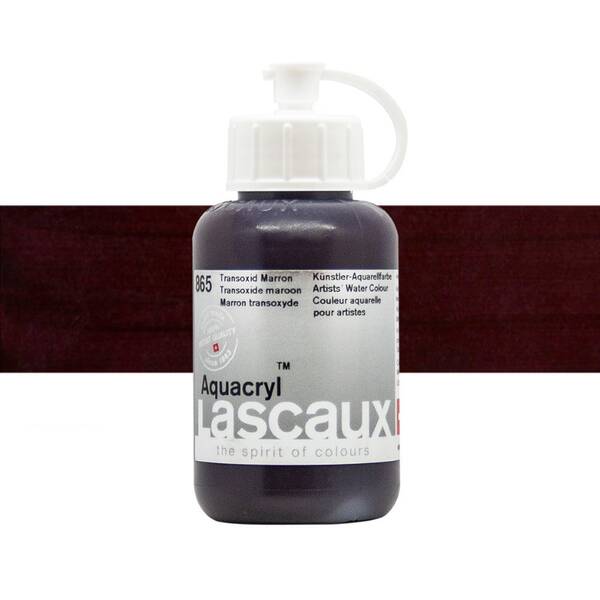 Lascaux Aquacryl Sıvı Akrilik Boya 85 Ml Transoxide Maroon