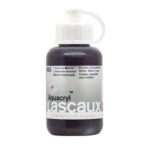 Lascaux Aquacryl Sıvı Akrilik Boya 85 Ml Transoxide Maroon - Thumbnail
