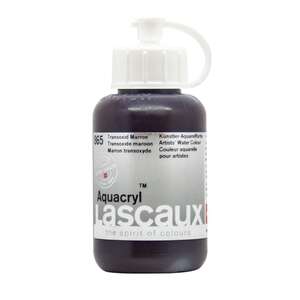 Lascaux Aquacryl Sıvı Akrilik Boya 85 Ml Transoxide Maroon - 2