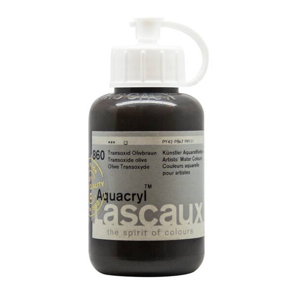 Lascaux Aquacryl Sıvı Akrilik Boya 85 Ml Transoxide Olive