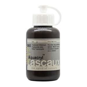 Lascaux Aquacryl Sıvı Akrilik Boya 85 Ml Transoxide Olive - 2