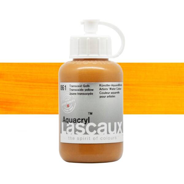 Lascaux Aquacryl Sıvı Akrilik Boya 85 Ml Transoxide Yellow